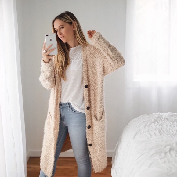 Tribeca Soft Fuzzy Sweater Cardigan - Picture 2 of 7